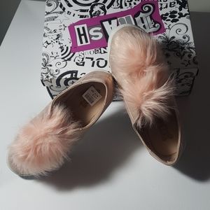 Brash girls pompom sneakers